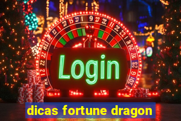 dicas fortune dragon